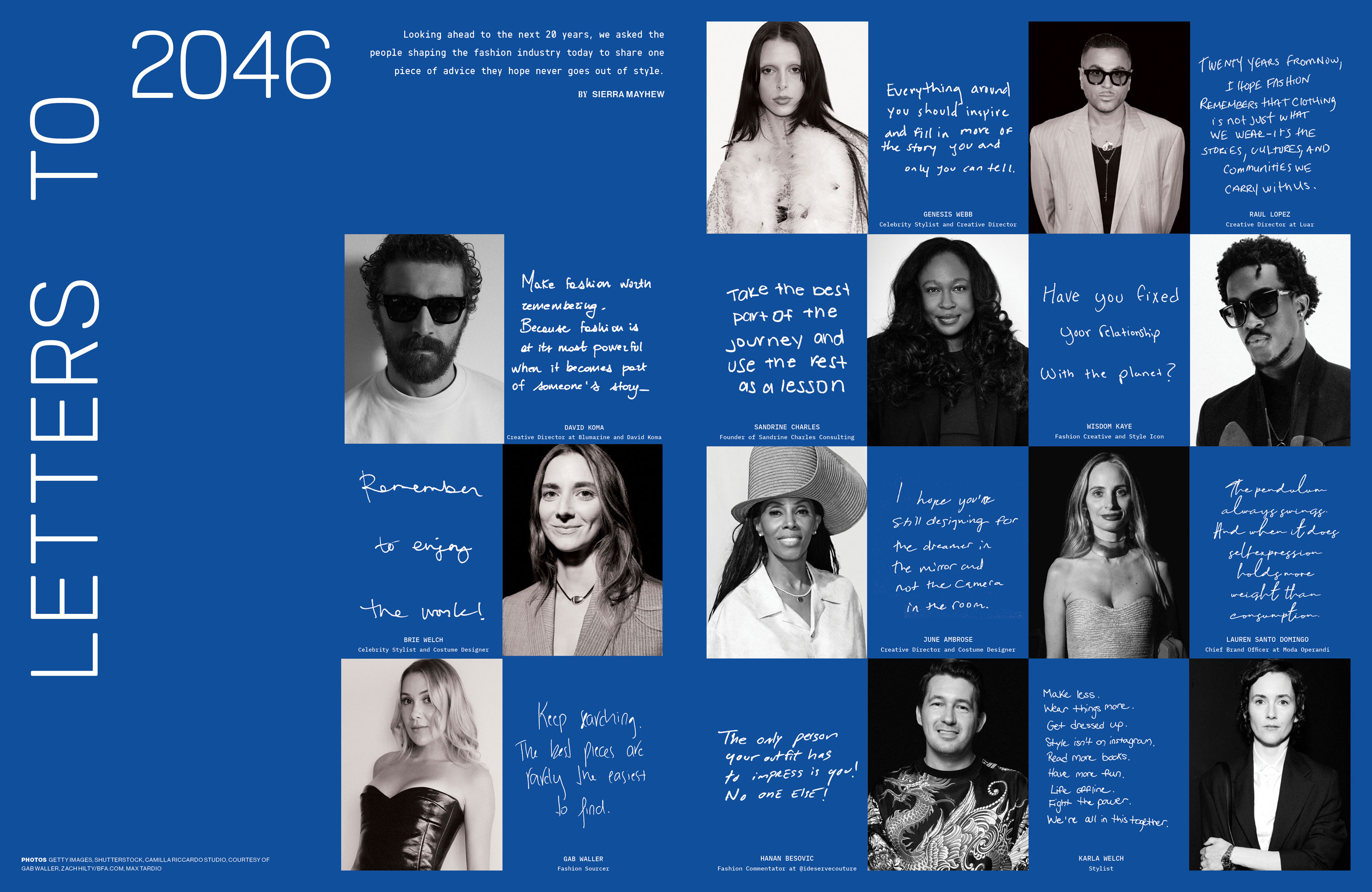 LETTERS TO 2046